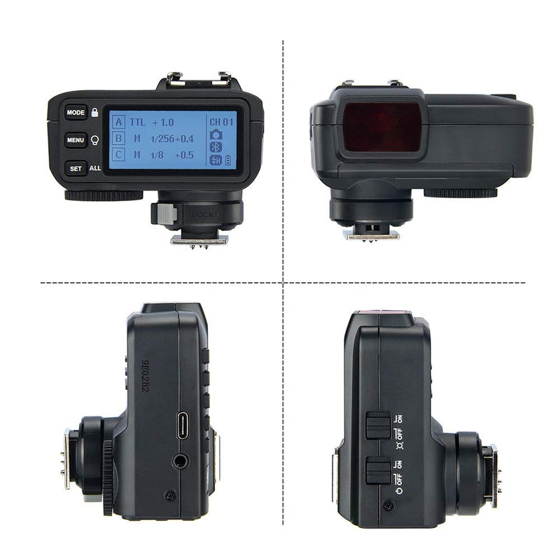Godox X2T-P TTL Wireless Flash Trigger for PENTAX Bluetooth Connection Supports iOS/Android App Contoller, 1/8000s HSS, TCM Function,Relocated Control-Wheel,New AF Assist Light