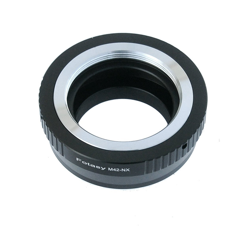 Fotasy M42 Lens to Samsung NX Adapter, 42mm Screw Mount Lens to NX Mount Adapter Compatible with Samsung NX1 NX3300 NX3000 NX2000 NX1000 NX1100 NX500 NX300M NX300 NX210 NX200 NX30 NX20 NX11 M42 Lens Samung NX