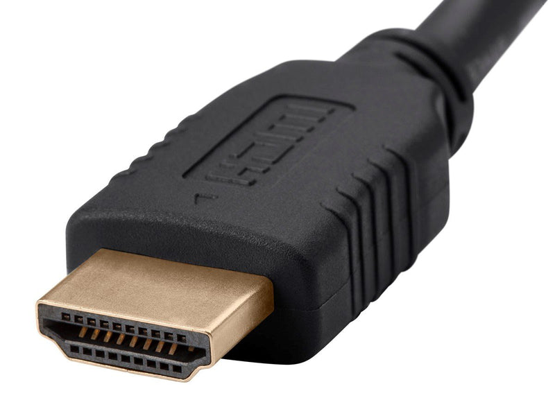 Monoprice HDMI High Speed Cable - 15 Feet - Black, 4K@60Hz, HDR, 18Gbps, YUV 4:4:4, 28AWG - Select Series