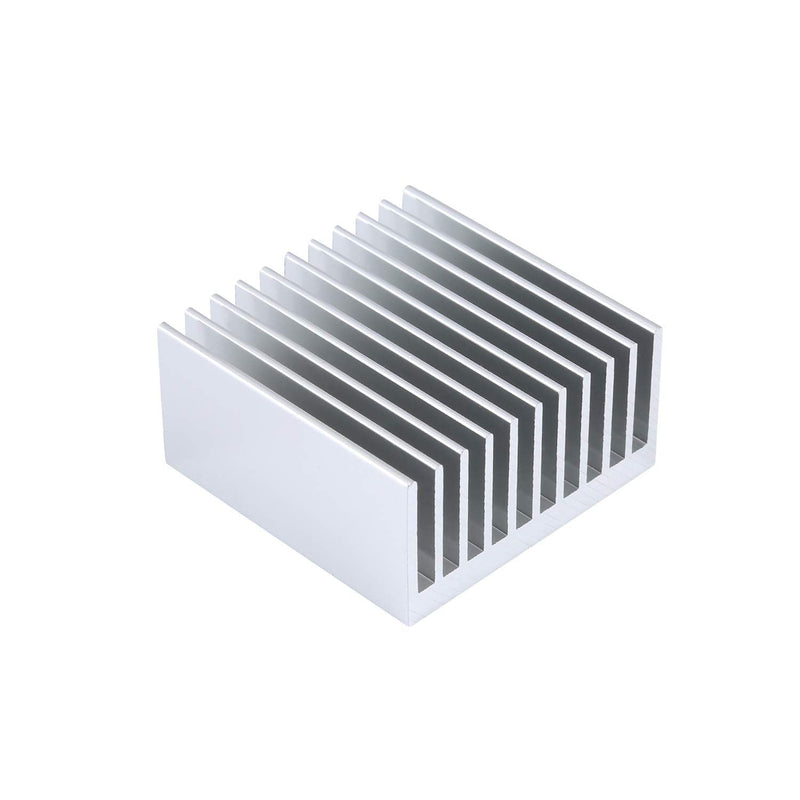 [AUSTRALIA] - 4Pcs 40mm Gpu Heatsink Kit 40 x 40 x 20mm /1.57 x 1.57 x 0.79 inch Aluminum Peltier Cooler Heat Sinks Small Cooling Fin for 3D Printers, TEC1-12706 Thermoelectric Cooler, Chipset CPU LED Power A 4Pcs 