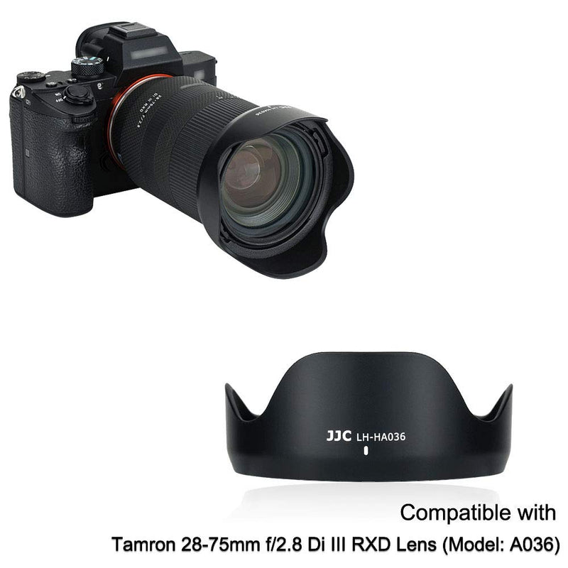 Lens Hood for Tamron 28-75mm F2.8 Di III RXD Lens (Model: A036), Reversible Lens Shade Replace Tamron HA036 Bayonet Hood Replace Tamron HA036 Hood