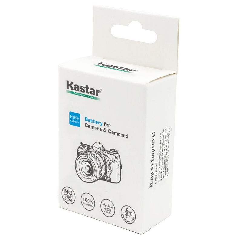 Kastar 1500mah Li-Ion NB-5L Battery NB5L Replacement for Canon PowerShot SD700 SD800 is SD900 SD 700 800 900 Digital Camera