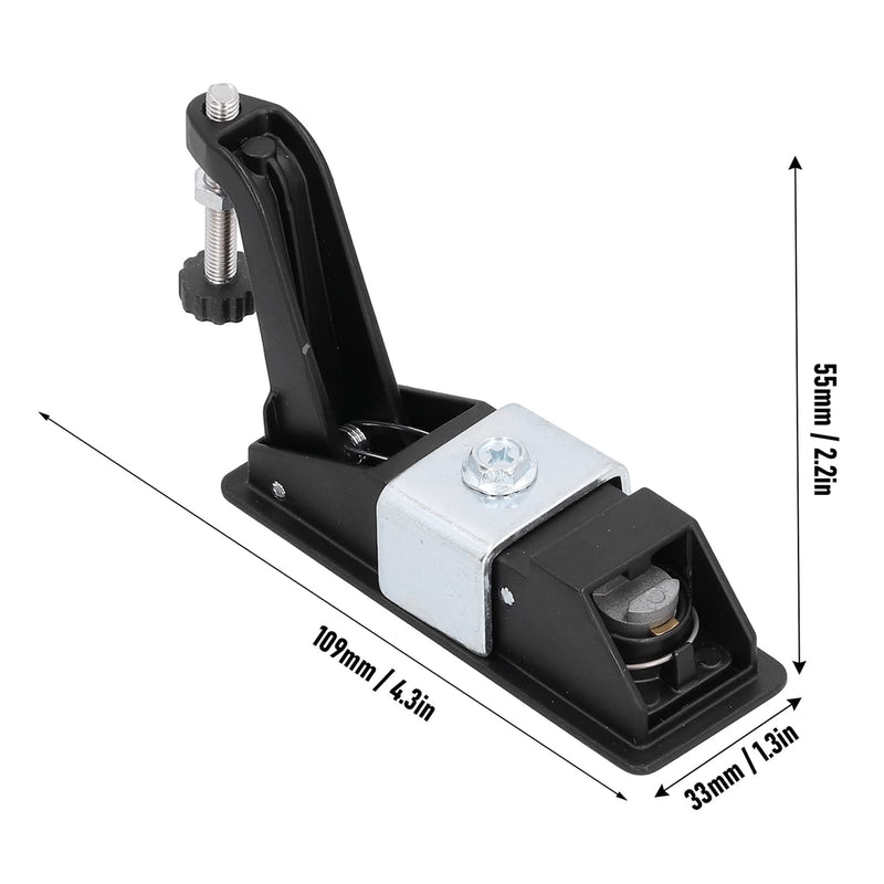 [AUSTRALIA] - Compression Latch Lock Powder Coated Zinc Alloy Adjustable Lever with Locking Trigger Lock for RV Marine Boat Cabinet 
