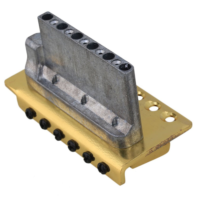 BQLZR Gold Tremolo Bridge Set For Electric Guitar