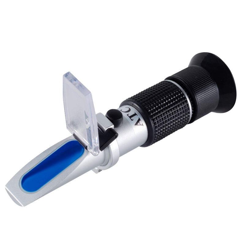 Honey Refractometer with ATC - Tiaoyeer Refractometer for Honey Moisture, Brix and Baume, 58-90% Brix Scale Range Honey Moisture Tester (Honey Refractometer) Honey Refractometer