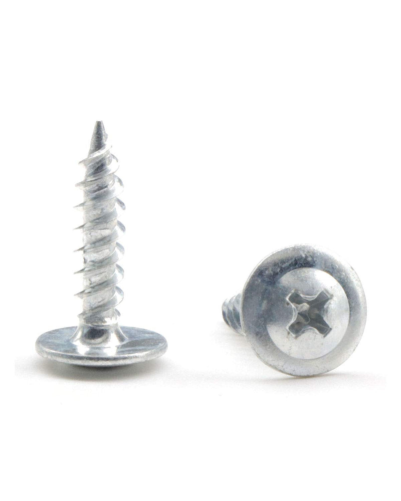 [AUSTRALIA] - IMScrews 100pcs #8 x 3/4" Truss Head Screws Standard Thread Self Tapping Screws Wood Work MDF Zinc Plated #8*3/4 (4.2*19mm) 100 