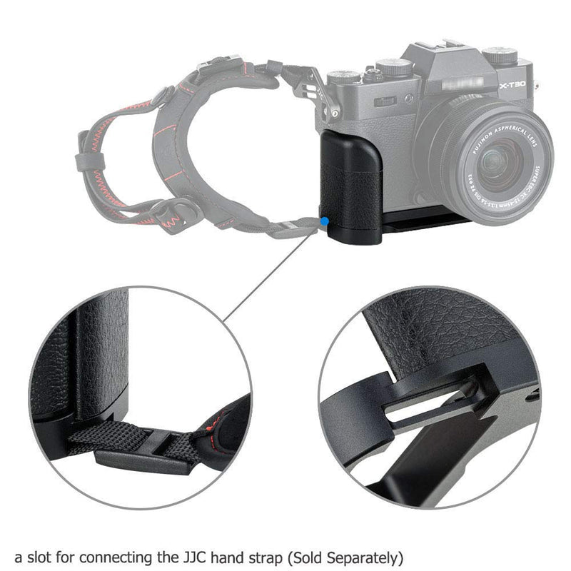 Anti-Slip Hand Grip Bracket for Fuji Fujifilm X-T30 XT30 X-T20 XT20 X-T10 XT10 Replaces Fuji MHG-XT10 Bottom Opening for The Battery Memory Card & a Speaker Hole for Fuji X-T30 X-T20 X-T10