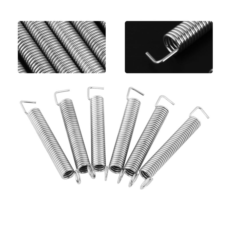 Guitar Tremolo Bridge, 6Pcs Professional Electric Good Elasticity Excellent Tension Guitar Tremolo Bridge Springs for ST Type