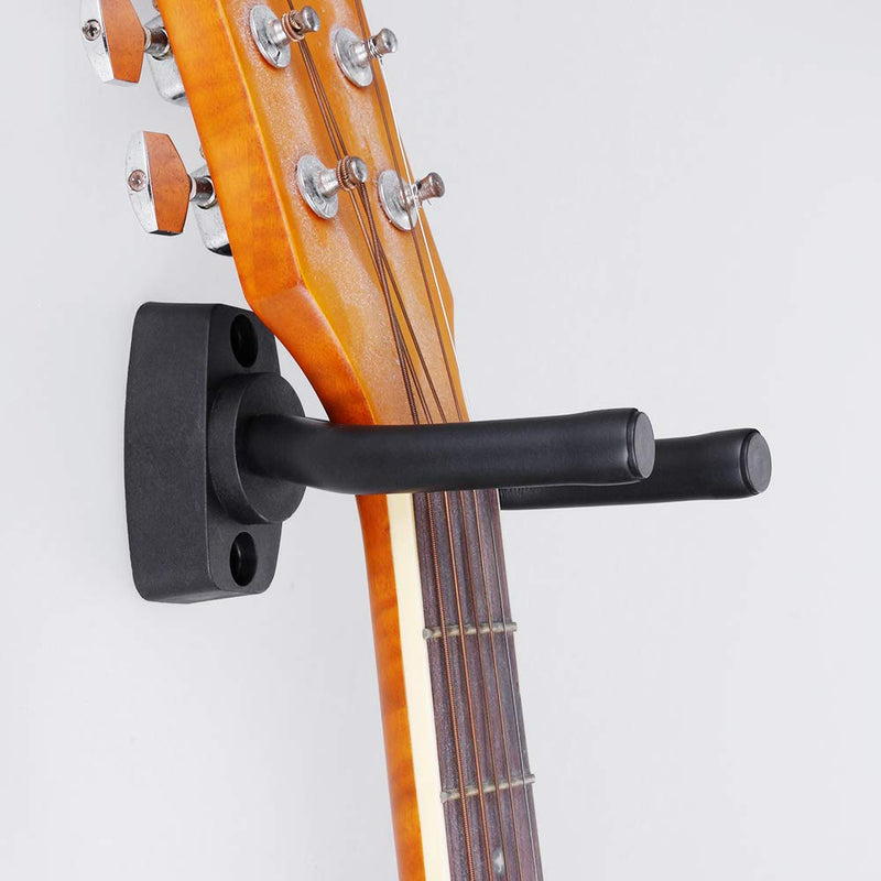 Anpro 6 Packs Guitar Hanger Hook, Guitar Wall Mount Bracket Holder, Guitar Wall Hangers for Acoustic Guitar, Bass, Mandolin, Banjo, Ukulele 5.5cm x 6packs