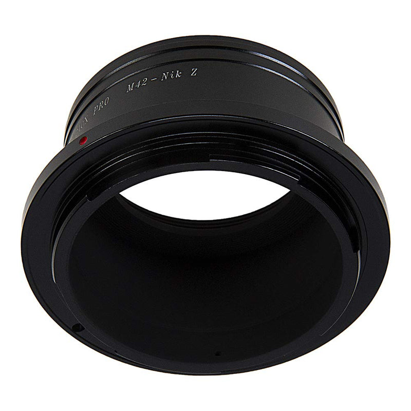 Fotodiox Pro Lens Mount Adapter Compatible with Select M42 Screw Mount SLR Lenses to Nikon Z-Mount Mirrorless Camera Bodies M42 V2