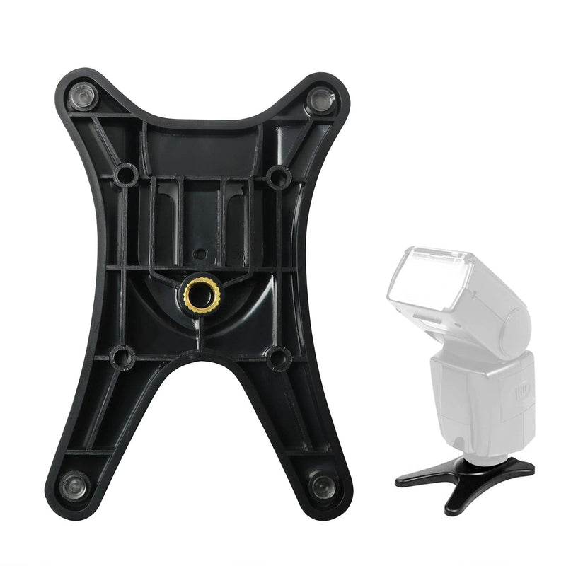 LUORNG 3PCS Camera Flash Stand Flash Speedlight Hot Shoe Mount Stand, for Flash Speedlight Speedlite