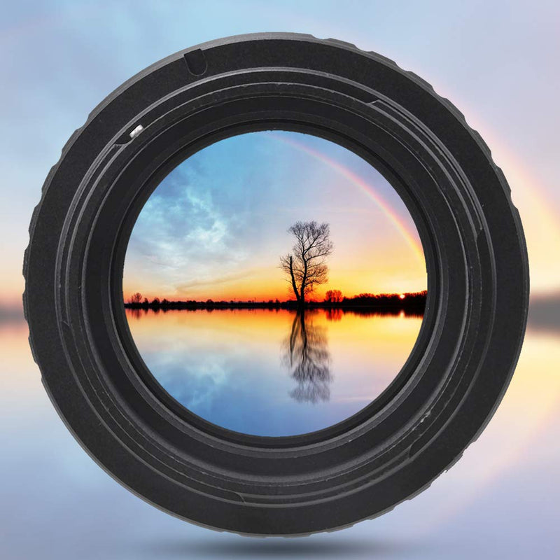Akozon Telescope Adapter Ring T2-EOS Metal Adapter Ring T Adapter 2 inches for 2inch Telescope to Replacement for Canon EOS Mount Camera Astrophotography Accessories