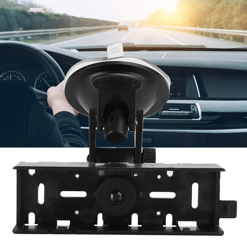 Dilwe1 Car Radio Panel Bracket, Durable ABS Adjustable and Rotatable Suction Mount Set Car Audio Mounting Kits for YAESU/FT-8800 /FT-8800R/ FT-8900