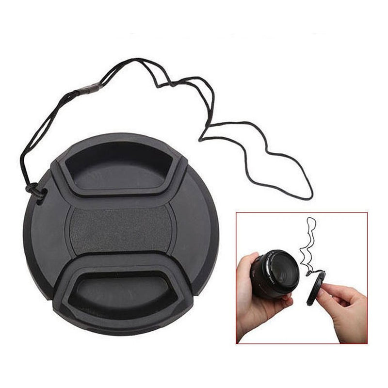 55mm Lens Cap Compatible with for Nikon &for Canon &for Sony Any Lenses with Ø 55mm Camera 55mm lens cap