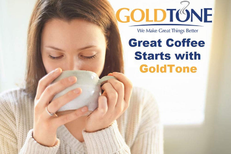 GOLDTONE Reusable 8-12 Cup Basket Coffee Filter fits Hamilton Beach Coffee Makers and Brewers. Replaces your Hamilton Beach Reusable Coffee Filter - BPA Free 1