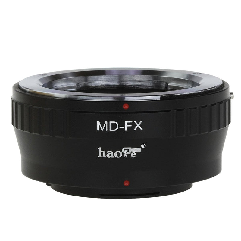 Haoge Lens Mount Adapter for Minolta Rokkor MD MC mount Lens to Fujifilm X FX mount Camera such as X-A5 X-A10 X-A20 X-E1 X-E2 X-E2s X-E3 X-H1 X-M1 X-Pro1 X-Pro2 X-T1 X-T2 X-T3 X-T10 X-T20 X-T30 X-T100