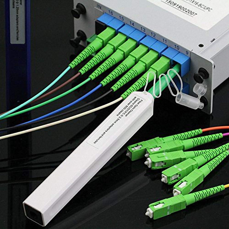 one-Click Fiber Optic Cleaner,Fiber Optic connectors Cleaning,Fiber Optic Cleaner Pen with 800+ Cleans for 2.5mm SC/ST/FC Ferrules Push Type 2.5mm SC/ST/FC 1PCS