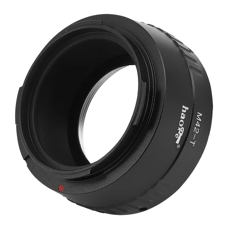 Haoge Manual Lens Mount Adapter for M42 42mm Screw-Mount Lens to Leica L Mount Camera Such as T, Typ 701, Typ701, TL, TL2, CL (2017), SL, Typ 601, Typ601, Panasonic S1 / S1R