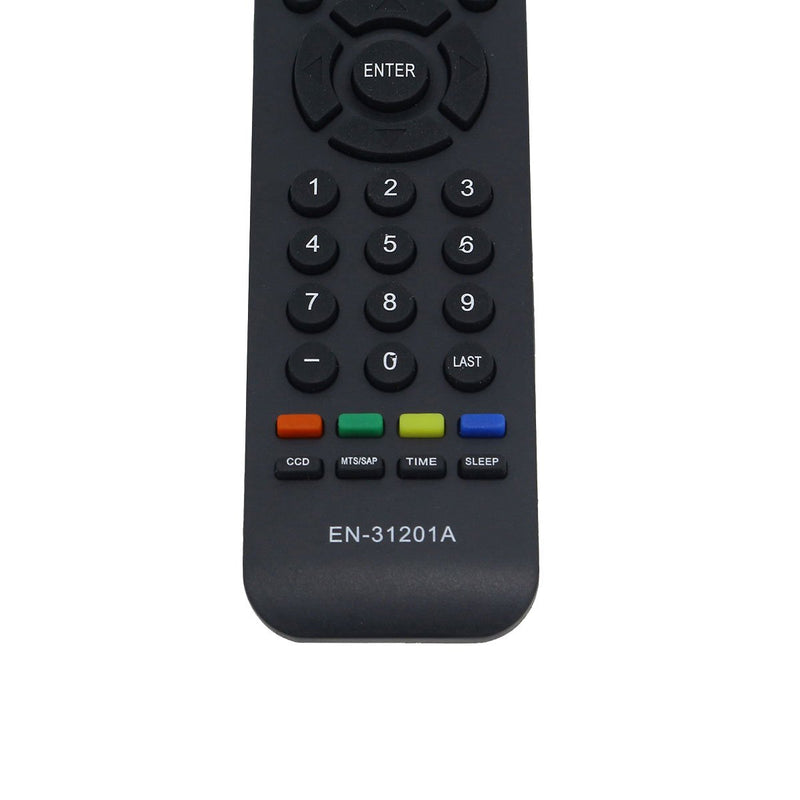 Aurabeam EN-31201A Replacement TV Remote Control for Hisense Television (EN31201A / 1068451)