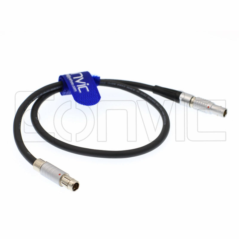 Eonvic Fischer RS 3 pin to 0b 2pin Power Cable for Arri Alexa Teradek Bolt