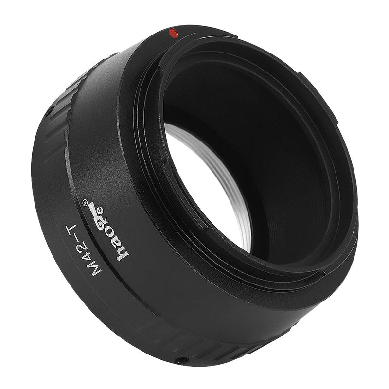 Haoge Manual Lens Mount Adapter for M42 42mm Screw-Mount Lens to Leica L Mount Camera Such as T, Typ 701, Typ701, TL, TL2, CL (2017), SL, Typ 601, Typ601, Panasonic S1 / S1R