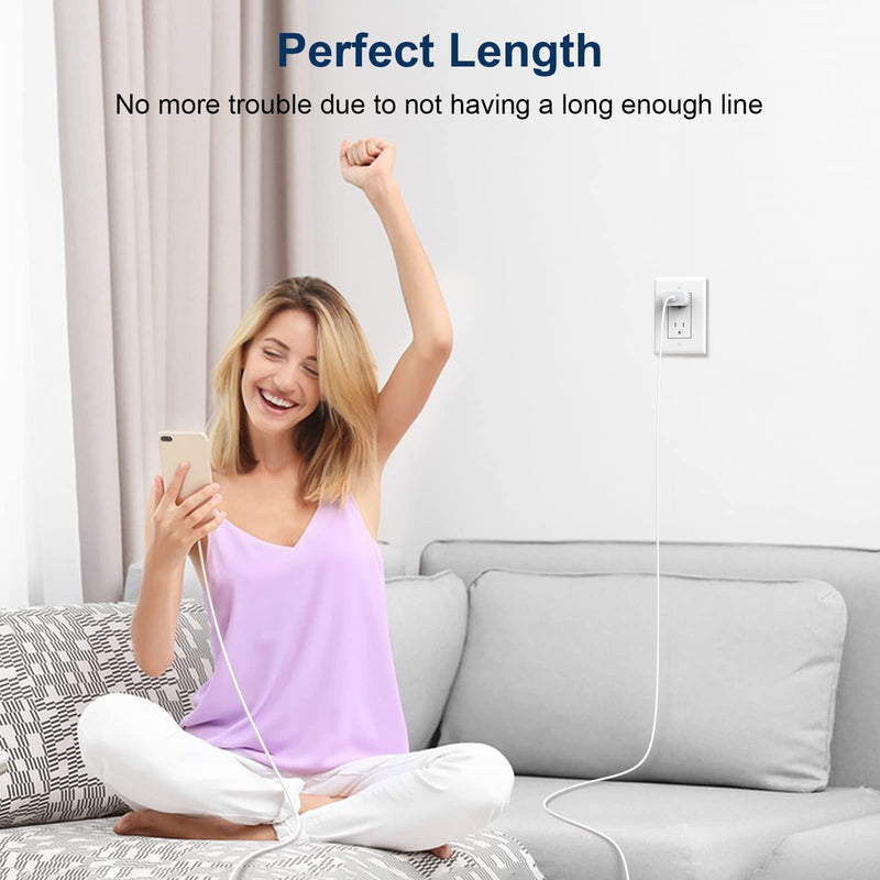 [AUSTRALIA] - Fast Charger iPhone，[Apple MFi Certified] 20W PD USB C Wall Charger 4 Pack with 6FT Fast Charging Cable - Fast Charger for iPhone 14/14 Pro Max/13/13 Pro/12/12 Pro/11/11 Pro/XS, iPad 