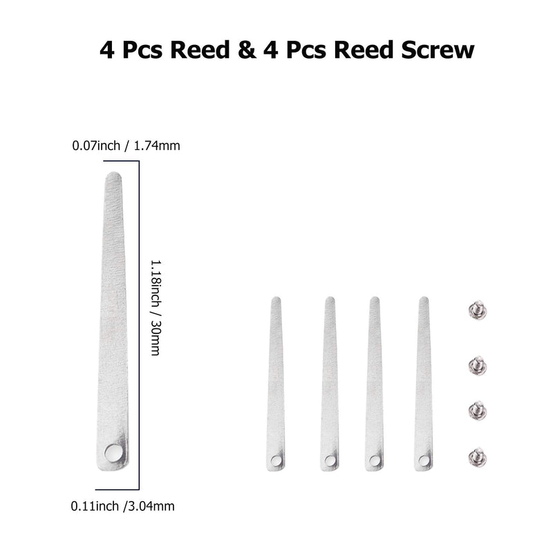 GU GU Alto Sax Repair Parts Screws Springs Set