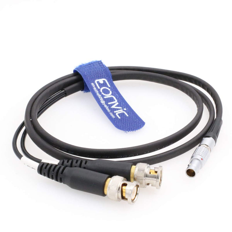 Eonvic Cables- Time Code Input Output Cable for Sound Devices XL-LB2 0B 5pin to BNC