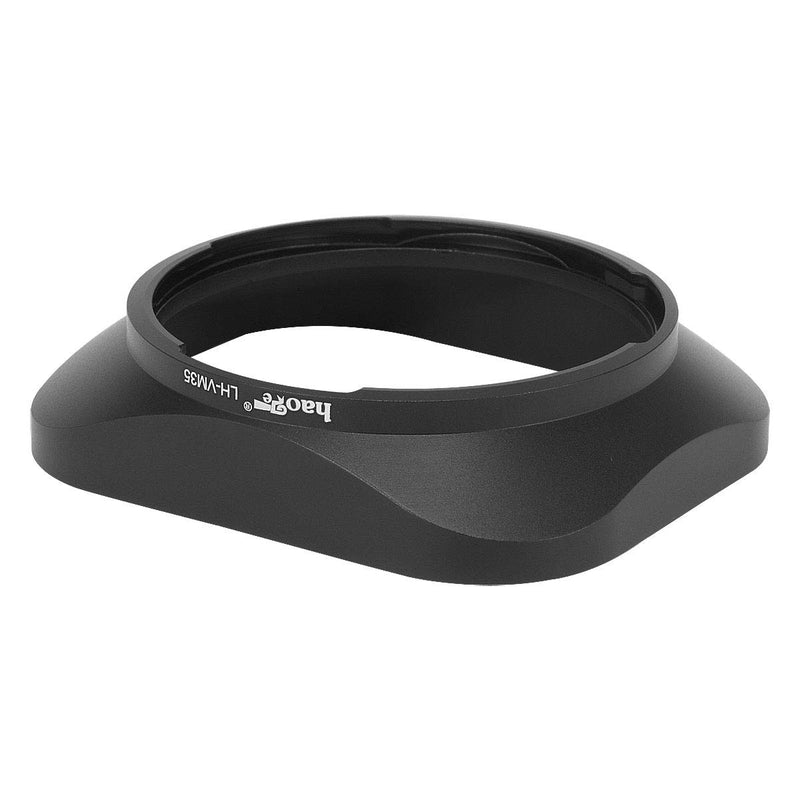 Haoge LH-VM35 Bayonet Metal Square Lens Hood Shade Compatible with Voigtlander Nokton Aspherical ASPH 40mm f/1.2 VM, 35mm f1.2 VM, 50mm f1.2 VM Leica M Lens Replaces LH-8 Black