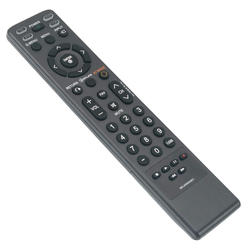 MKJ40653801 Replaced Remote fit for LG LCD Plasma TV 37LG50 37LG30 47LG50 42LGx 52LG50 32LG60 32LG70 37LG60 42LG70 42LG60 47LG70 47LG60 52LG70 52LG60 47LG90 42PG25 42LG50 50PG25 50PG60 60PG60 50PG70