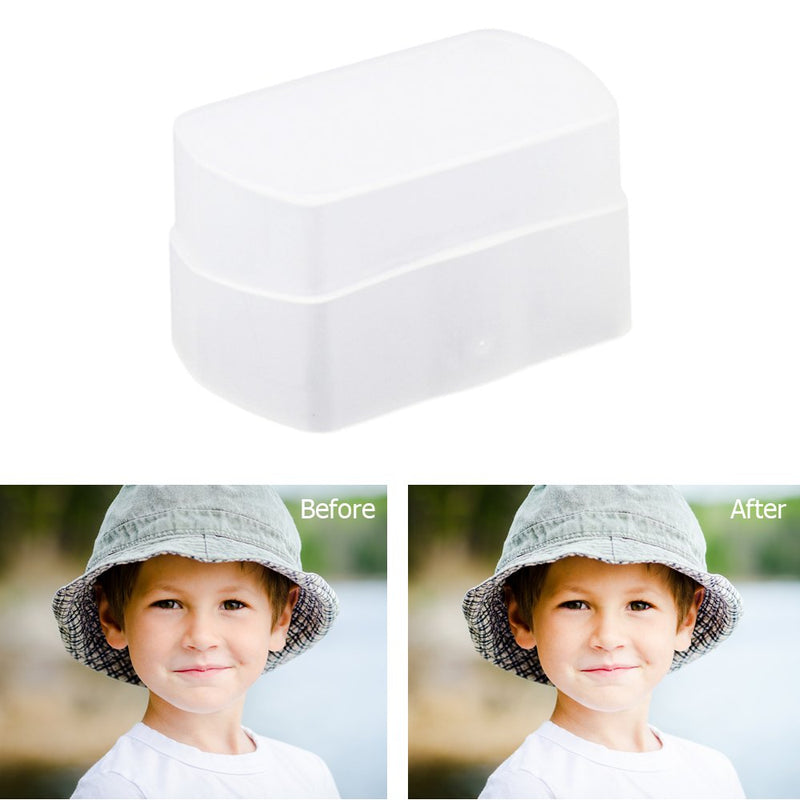 Flash Diffuser JJC Camera Flash Bounce Light Diffuser for Canon 430EX 430EX II Sony HVL-F43M Flash Speedlight-2 Packs