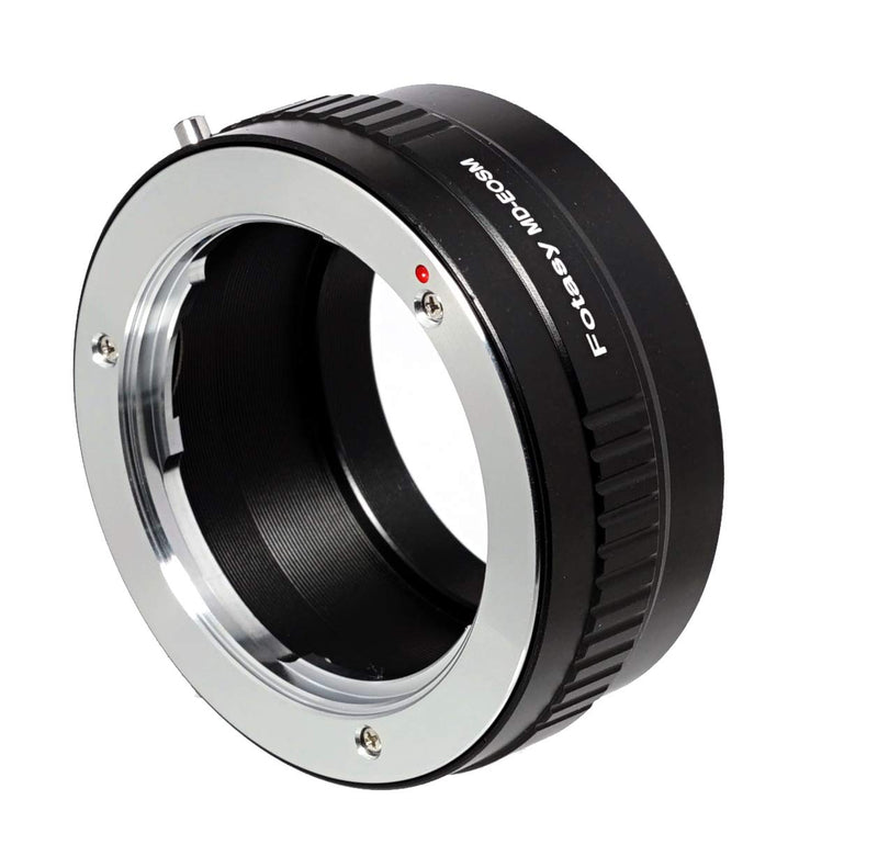 Fotasy Minolta MD Lens to Canon EF-M Mount Adapter, MD EFM, MD EOS M Adapter, EF M MD, fits Minolta MD MC Rokkor Lens & Canon EF-M Mirrorless Cameras M1 M2 M3 M5 M6 M6 Mark II M10 M50 M100 M200 Minolta MD EFM