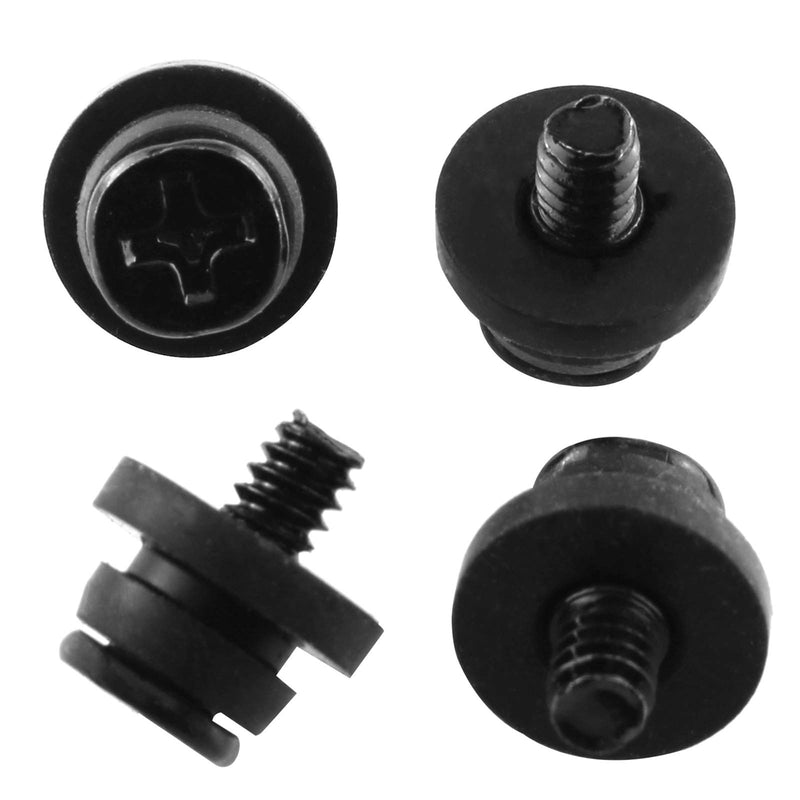 AXLIZER 4PCS PC Hard Disk Drive Mounting Accessories Hard Disk Drive Screws and Shock Absorption Rubber Washer Kit for 3.5 inches Hard Drive