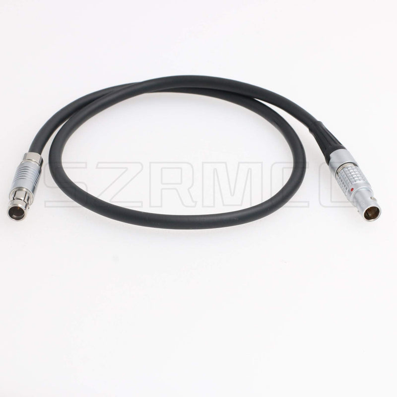 SZRMCC Fischer 3 Pin Male to 0B 7 Pin Male Motor Power Cable for ARRI Alexa Camera/Kit RS to Nucleus-M Wireless Follow Focus Lens Motor