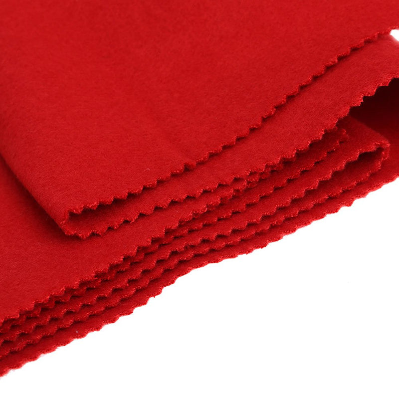 Andoer Piano Cover 88 Keyboard Protective Dirt-proof Cover with Soft Wool (Red) Red