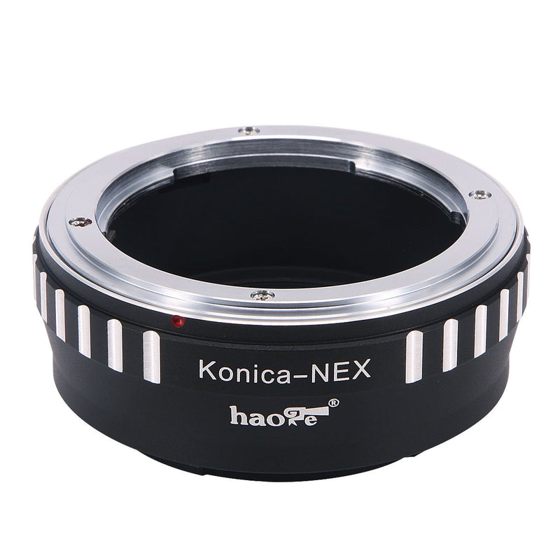 Haoge Manual Lens Mount Adapter for Konica AR Mount Lens to Sony E Mount NEX Camera as a3000 a3500 a5000 a5100 a6000 a6400 a6500 A7 A7R A7S A7II A7RII A7SII A7III A7RIII A9 VG10 VG30 VG900 FS700 FS7