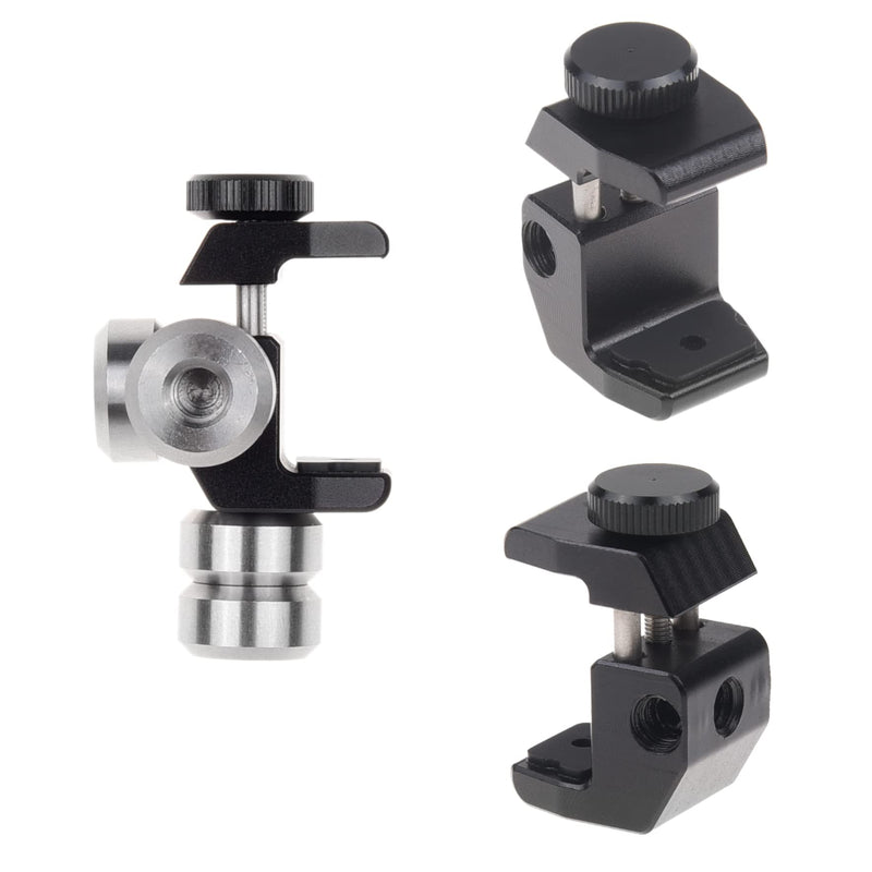 Camkix Smartphone Gimbal Counterweight Set - 1X Counterbalance Clip Mount, 4X Stabilizer Screws - Compatible with DJI Osmo Mobile 1/2, Zhiyun Smooth 4, Zhiyun Smooth Q, Feiyu Vimble 2, Evo Shift