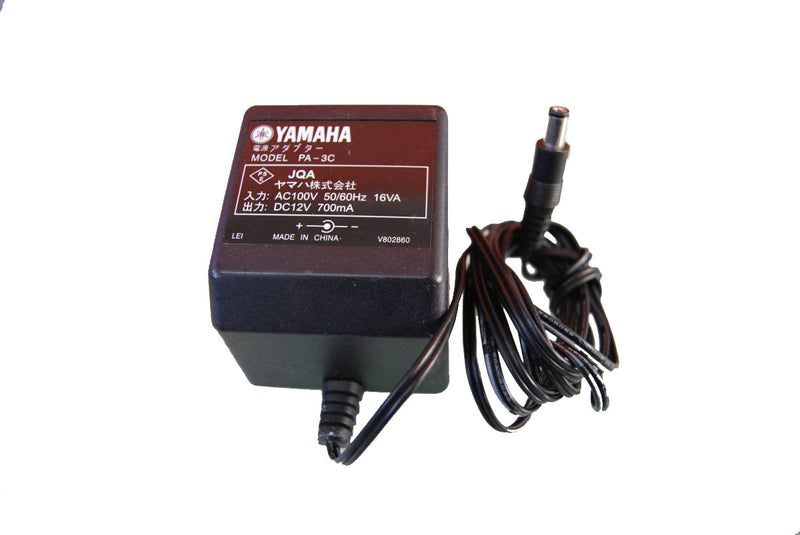 Genuine Yamaha AC Adapter Power Supply DC12V 700mA 12.5W Model: PA-3C 12V