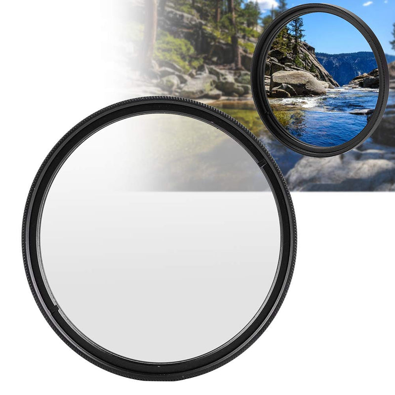 Lens UV Filter, Camera Protecting Filter High Transmittance Lens Protecting Filters for Photographer for DSLR Cameras(58MM) 58MM