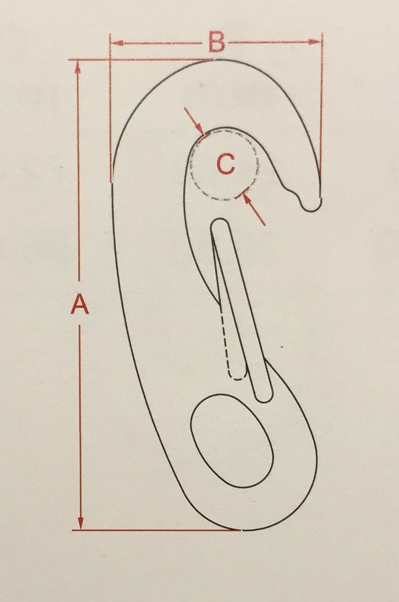 10 Pieces Stainless Steel 316 Spring Gate Snap Hook Clip 2" Marine Grade Lobster Claw