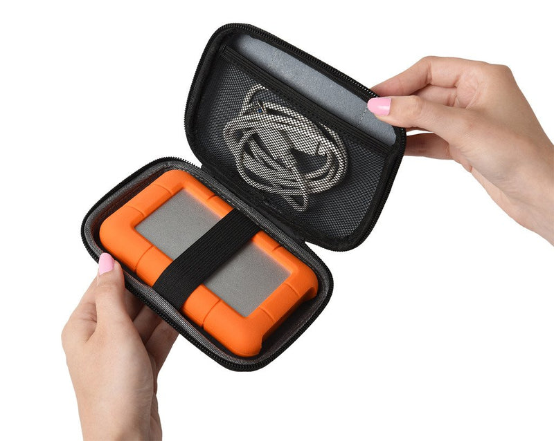 Ivation Compact Portable Hard Drive Case (Large) Large