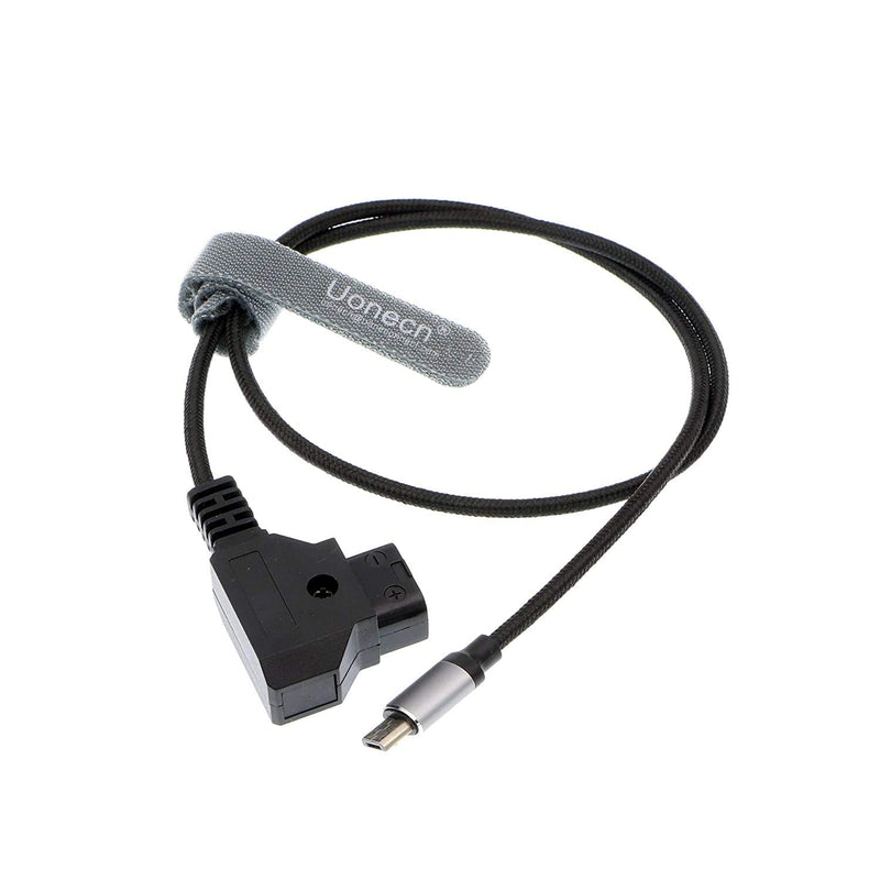 Uonecn Micro USB to D Tap Male Motor Power Cable for Tilta Nucleus Nano USB Cables