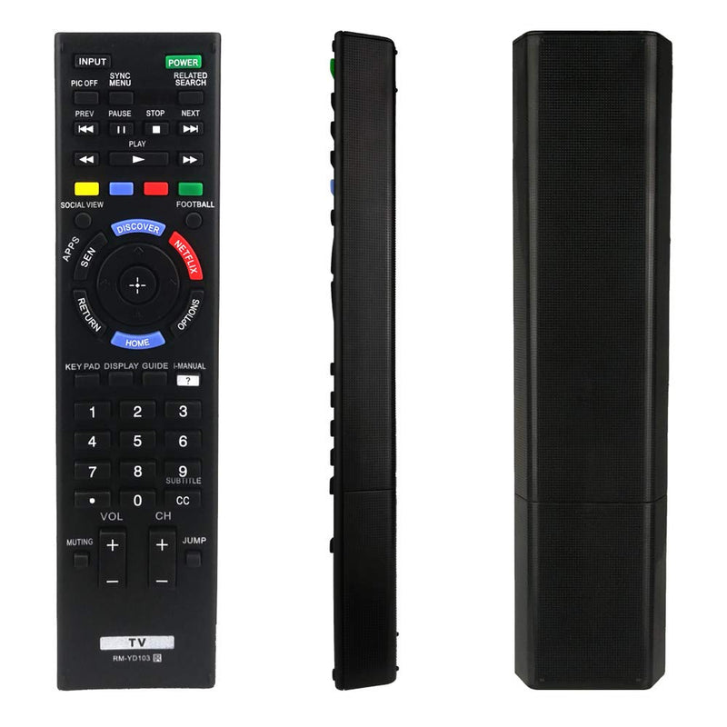 AZMKIMI RM-YD102 RM-YD103 Universal TV Remote Control Replacement for Sony Bravia HDTV LCD LED 3D Smart TV