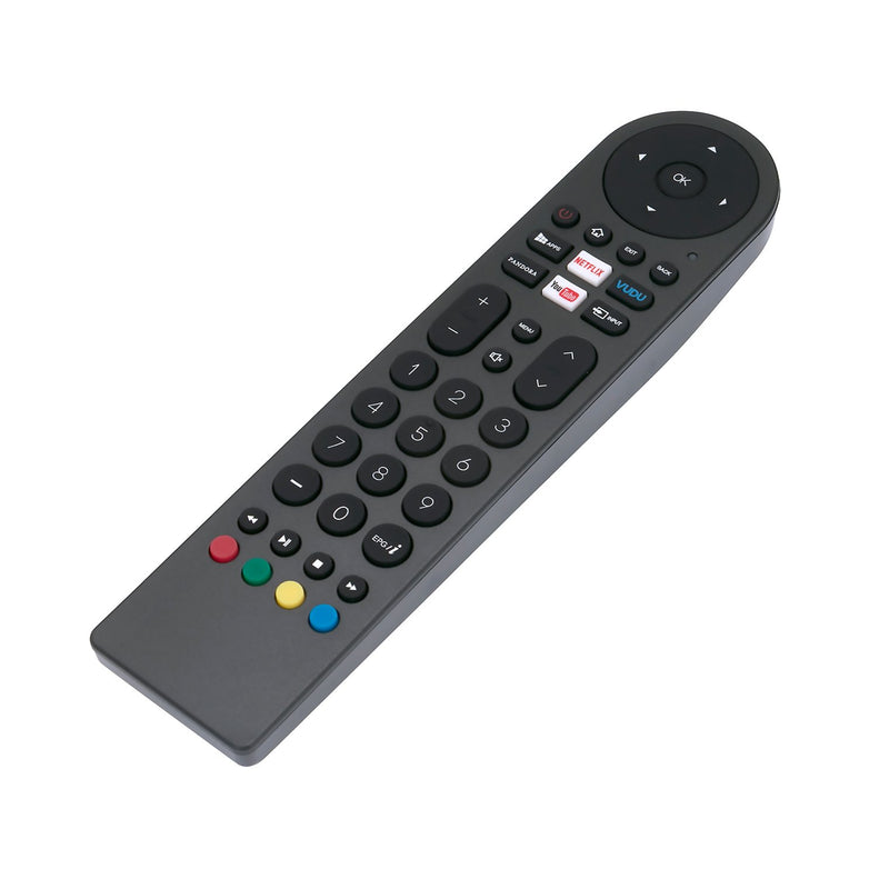 New Replace Standard IR Remote Control fit for RCA Smart LED LCD TV WX15244 WX15284 WX15163 SLD32A30RQ SLD32A45RQ SLD40A45RQ SLD40HG45RQ SLD50A45RQ with Netflix Vudo You Tube Internet Shortcut App Key