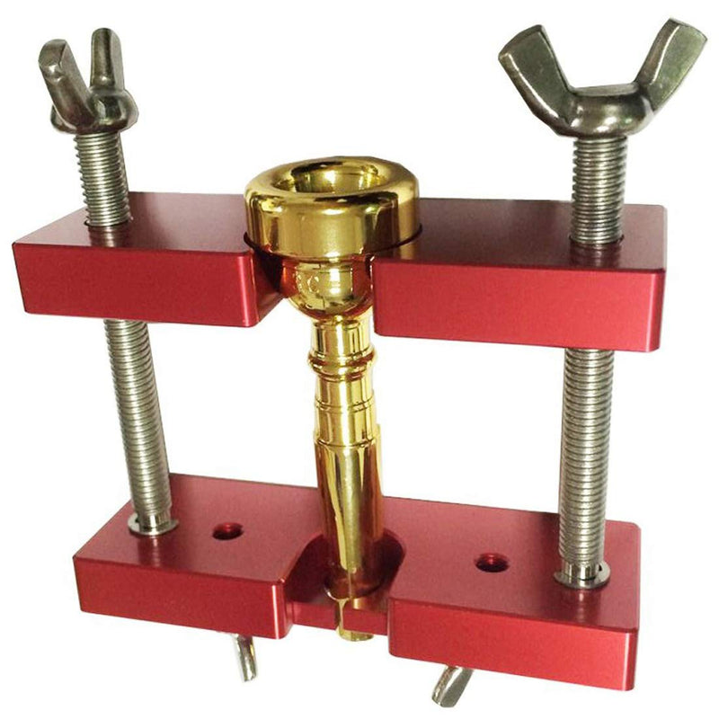 M Y Fly Young Mouthpiece Puller Tool The Brass-wind Instrument Mouthpiece Puller Remover Adjustable Professional 3.94 x 4.33 inch Multicolor (Red) Red