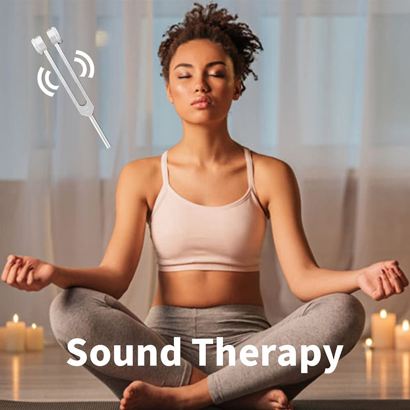 [AUSTRALIA] - OM 136.1 Hz Tuning Forks for Healing Chakra Tuning Forks Weighted Angel Tuning Forks Medical Sonic Slider Tuning Fork 136.1hz Frequency Generator for Healing Yoga 