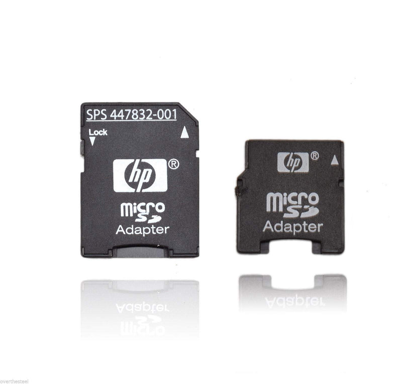 HP 2 Sets 4pcs MicroSD and MicroSDHC to SD Adapter, MicroSD to MiniSD Memory Card Reader Adapter Converter Sets