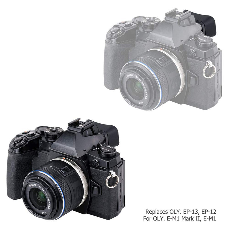 Soft Silicon Camera Viewfinder Eyecup Eyepiece Eyeshade for Olympus OM-D E-M1 Mark III & E-M1 Mark II & E-M1 Mirrorless Camera, Replaces Olympus EP-13 EP-12 Eye Cup for Olympus E-M1 & E-M1 Mark III II