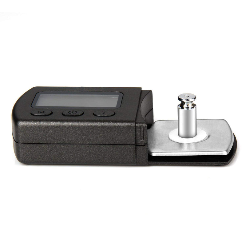 [AUSTRALIA] - Professional Turntable Stylus Force Scale Gauge 0.01g LP Stylus Gauge with LCD Backlight, Tracking Force Pressure Gauge/Scale for Tonearm Phono Cartridge Black 