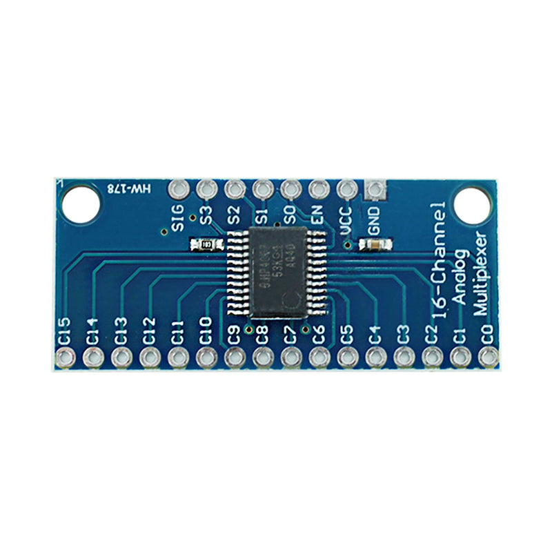 DEVMO 2PCS CD74HC4067 16 Channel Analog Digital Multiplexer MUX Breakout Board CD74HC4067 Precise Module Compatible with Ar-duino DIY